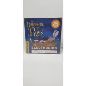 The Dangerous Book For Boys Essential Electronics. 30 Experiments  **NOS**
